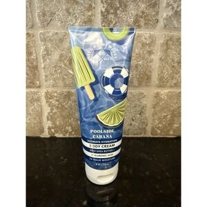 Bath & Body Works Body Cream 8 oz 24 Hour Ultra Shea Lotion Poolside Cabana